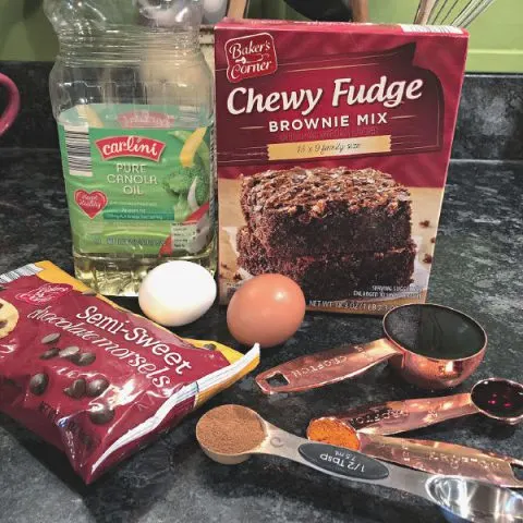 chile mocha brownies ingredients