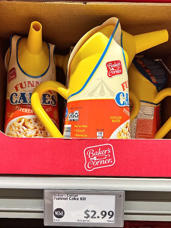 funnel cake kit at aldi