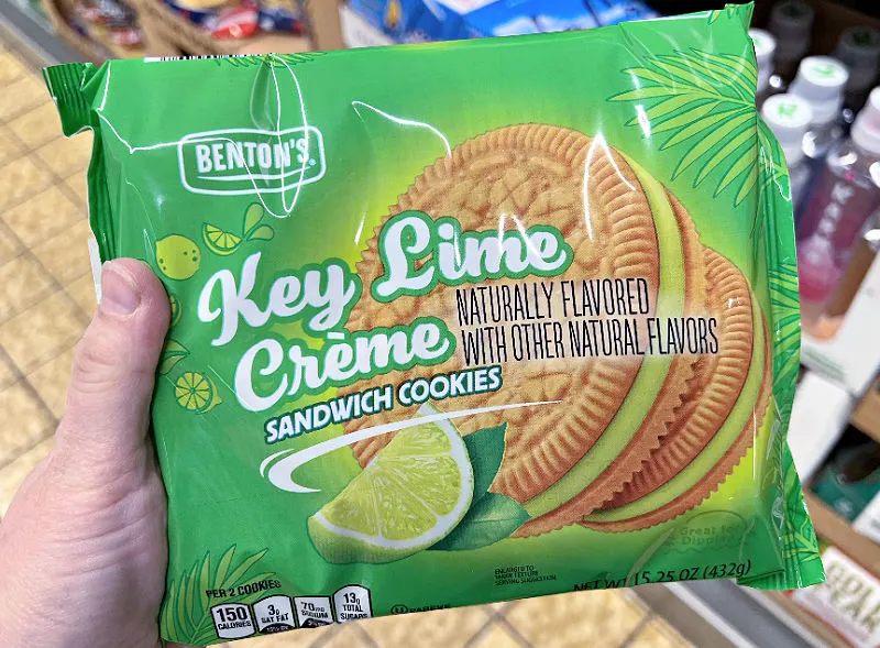 key lime cookies at aldi