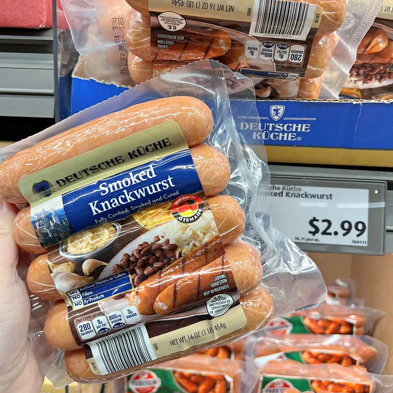 knackwurst at aldi