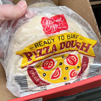 aldi refrigerated pizza dough