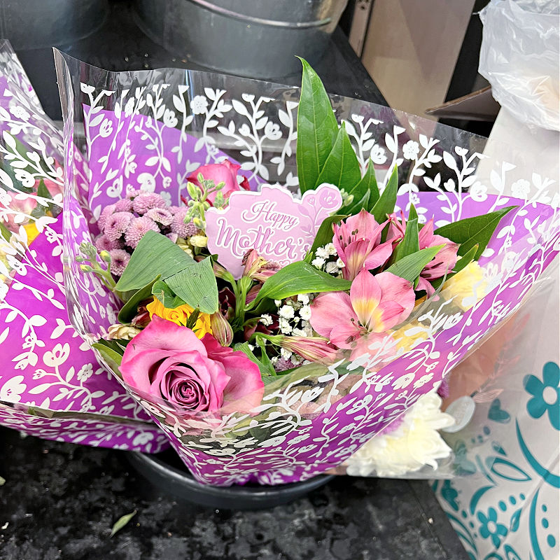 premium happy mother's day bouquet at aldi