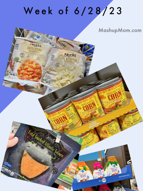 Free ALDI Meal Plan week of 7/2/23