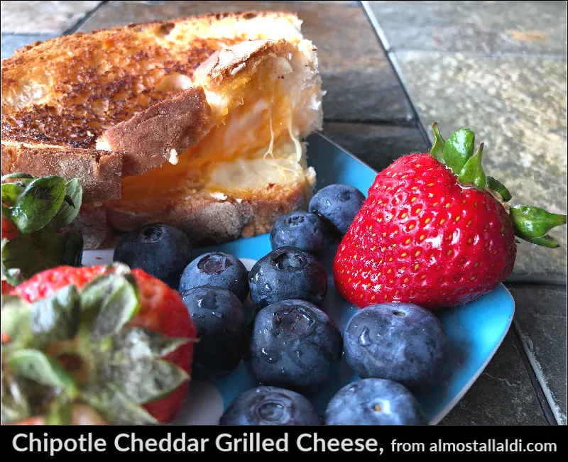 chipotle cheddar grilled cheese
