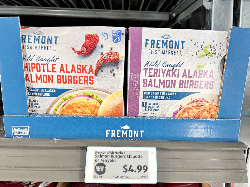 chipotle or teriyaki salmon burgers
