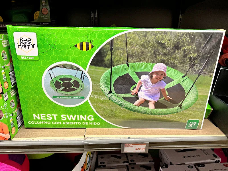 nest swing at aldi