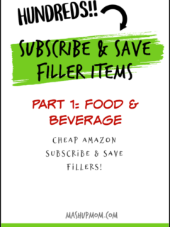 Hundreds of cheap  subscribe & save filler items