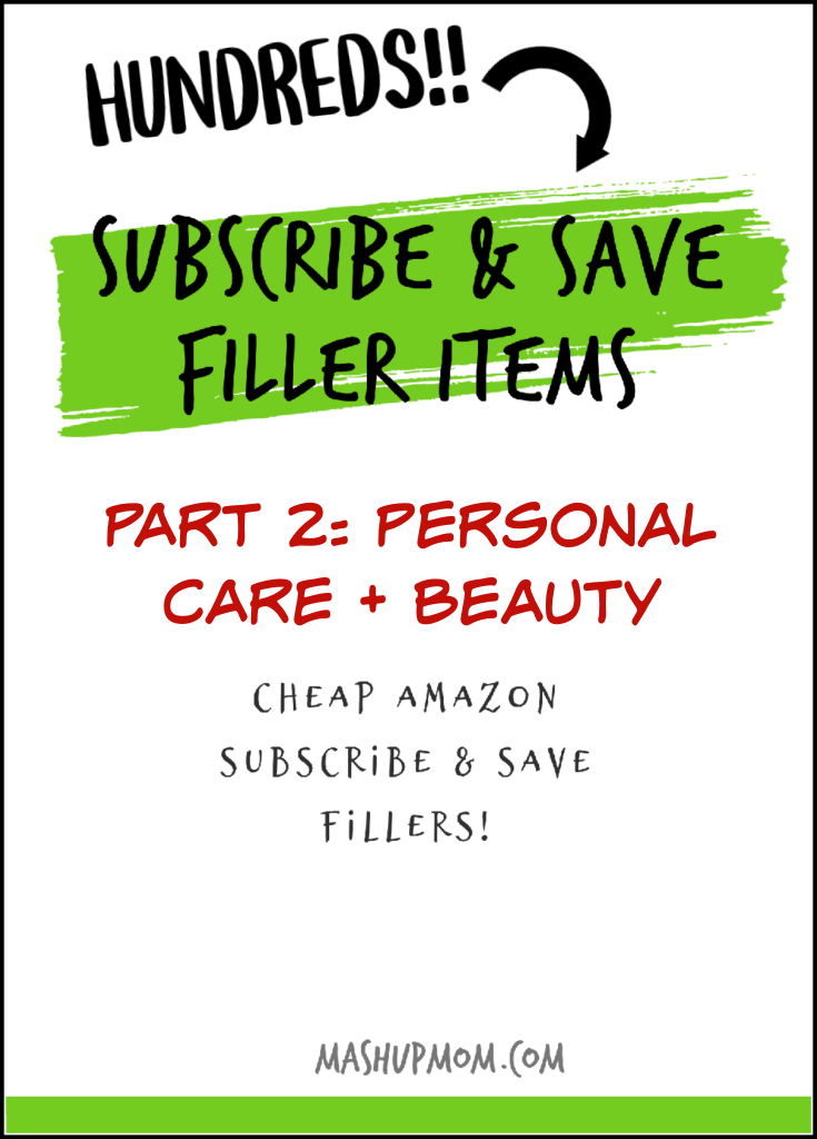 hundreds of cheap amazon subscribe & save filler items part 2 personal care and beauty