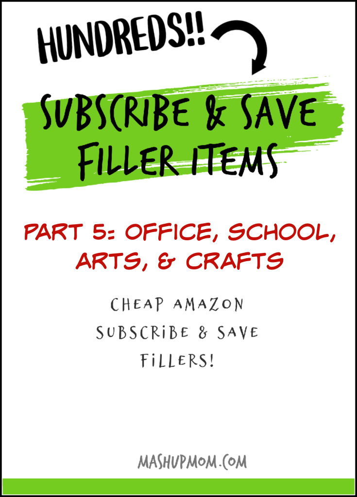 hundreds of cheap amazon subscribe & save filler items part 5 office school arts and crafts