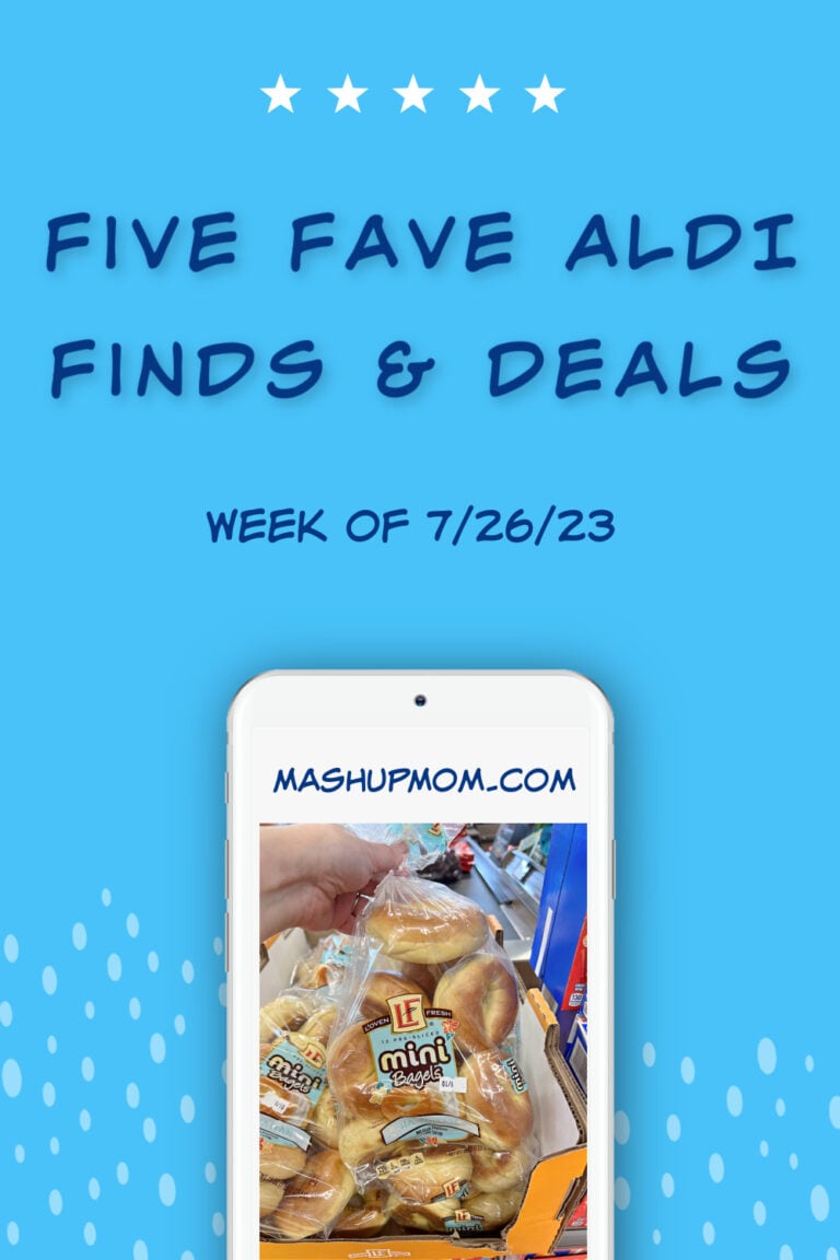 Five Fave ALDI Finds & Deals week of 7/26/23