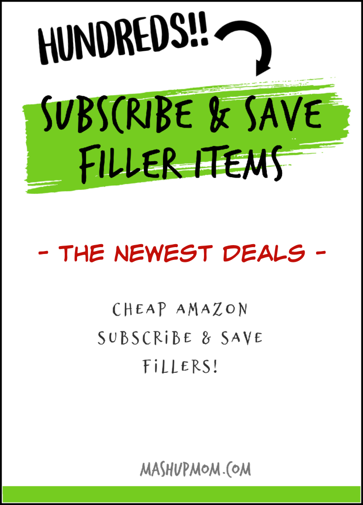 Hundreds of cheap  subscribe & save filler items