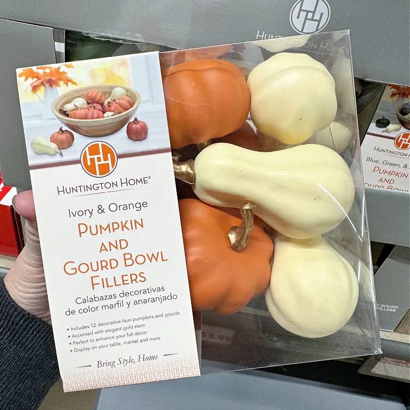 decorative gourd bowl fillers from aldi