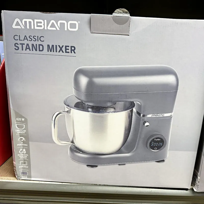 ambiano classic stand mixer at aldi