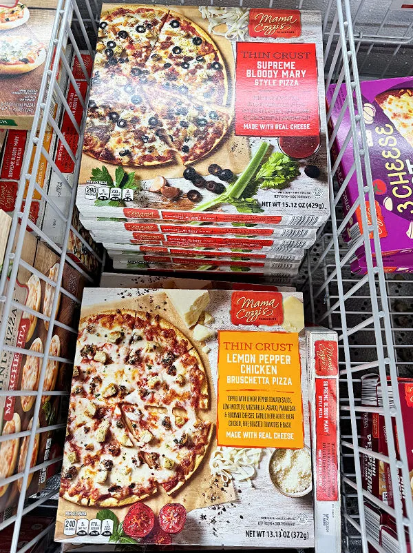 bloody mary pizza at aldi