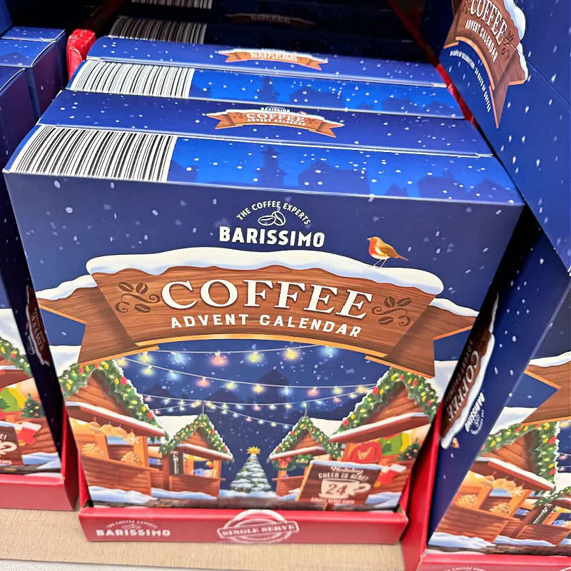 coffee advent calendar at aldi